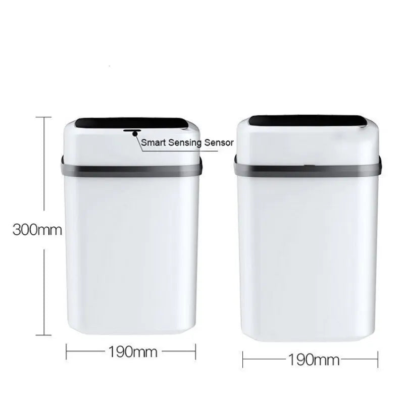 Smart 13L Touchless Trash Bin - BnBeeSupplies