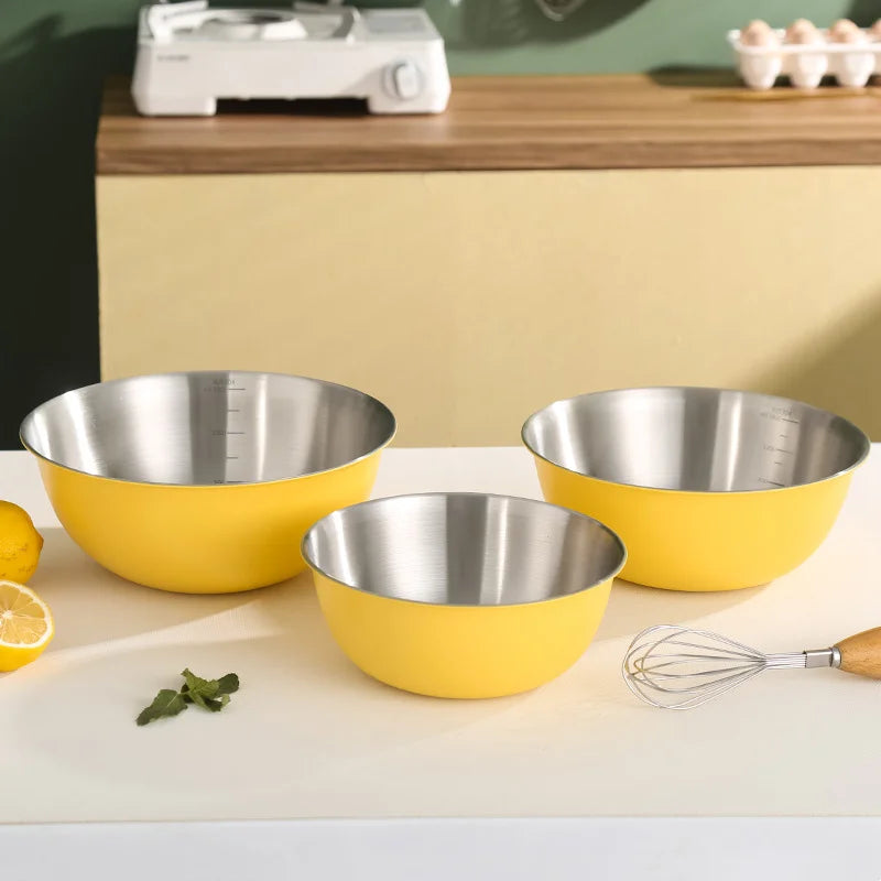 Stainless Steel Mixing Bowl Set - BnBeeSupplies