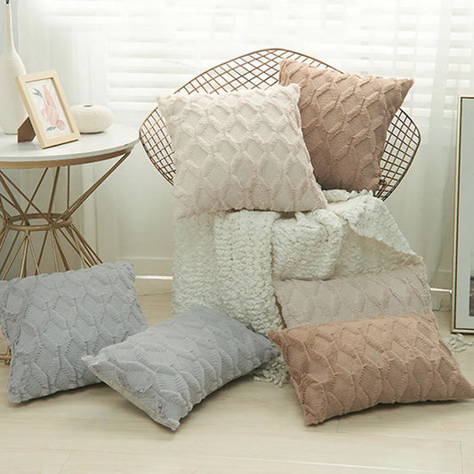 Embroidered Diamond Cushion Cover - BnBeeSupplies